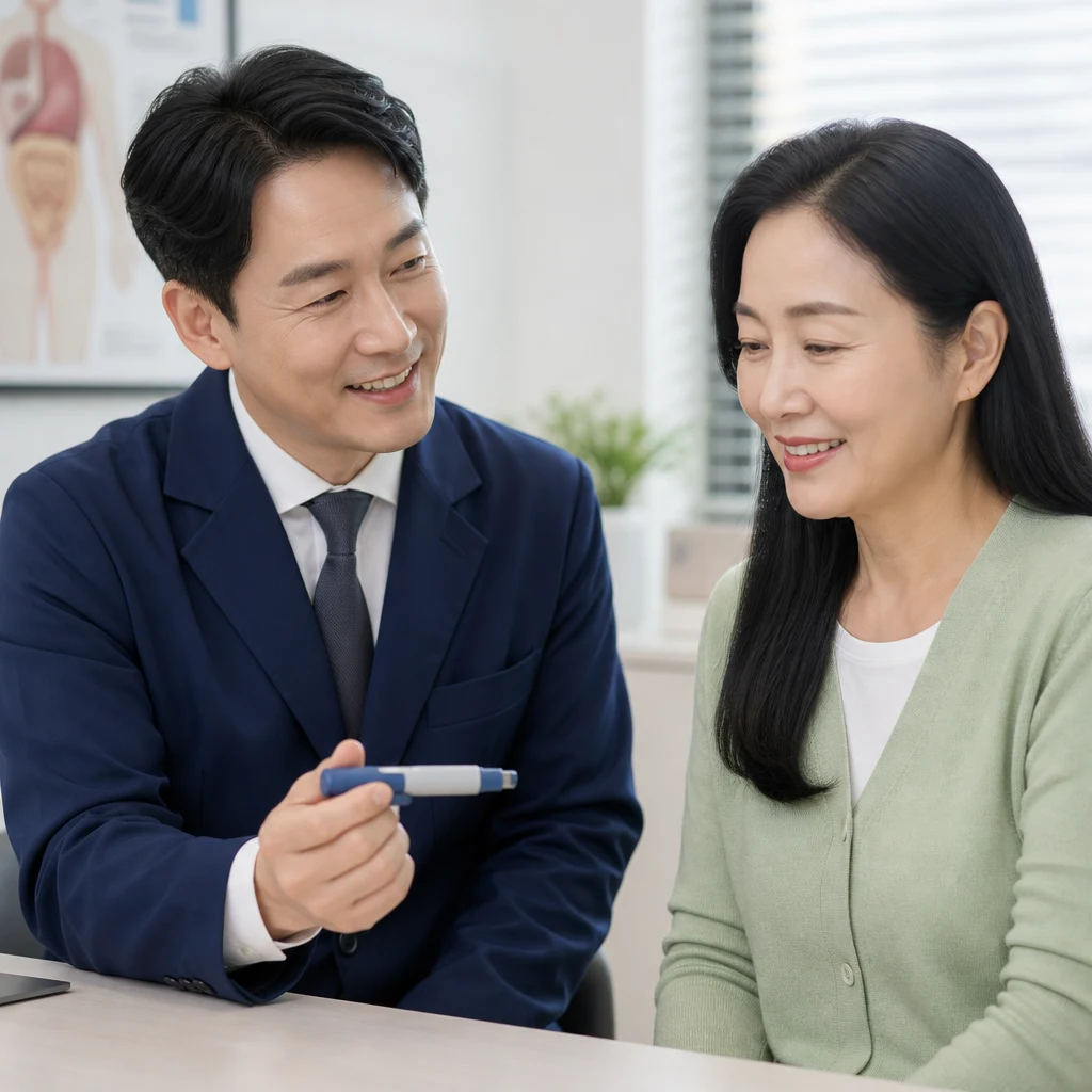 처음 인슐린을 시작하는데 주사 방법이 궁금해요.