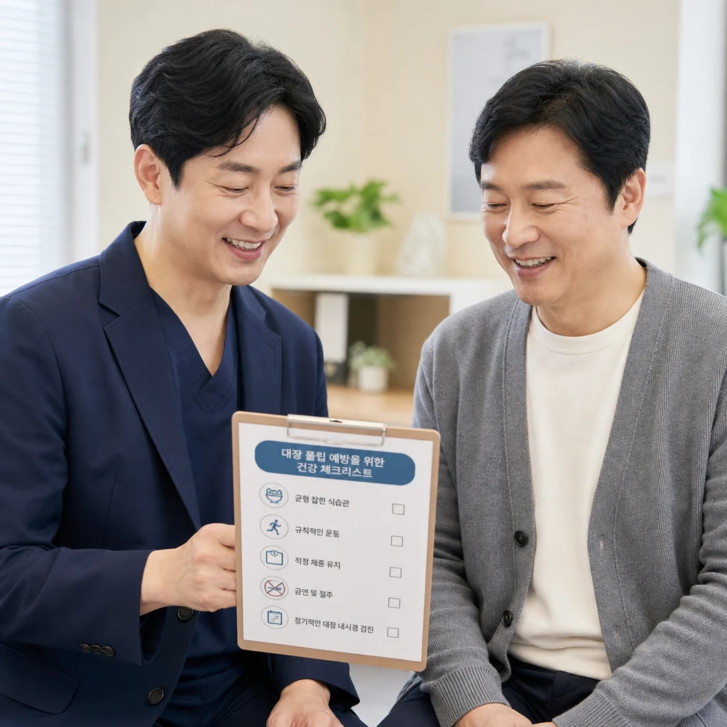 대장 용종 예방을 위한 생활 습관은?